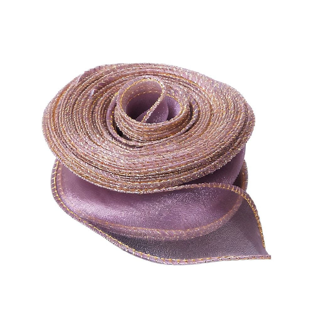 Ribbon Wired Satin - ริบบิ้นออร์แกนซ่ากว้าง 4 ซม. ดีไซน์แบบมีโครง ขอบหยัก เนื้อซาติน