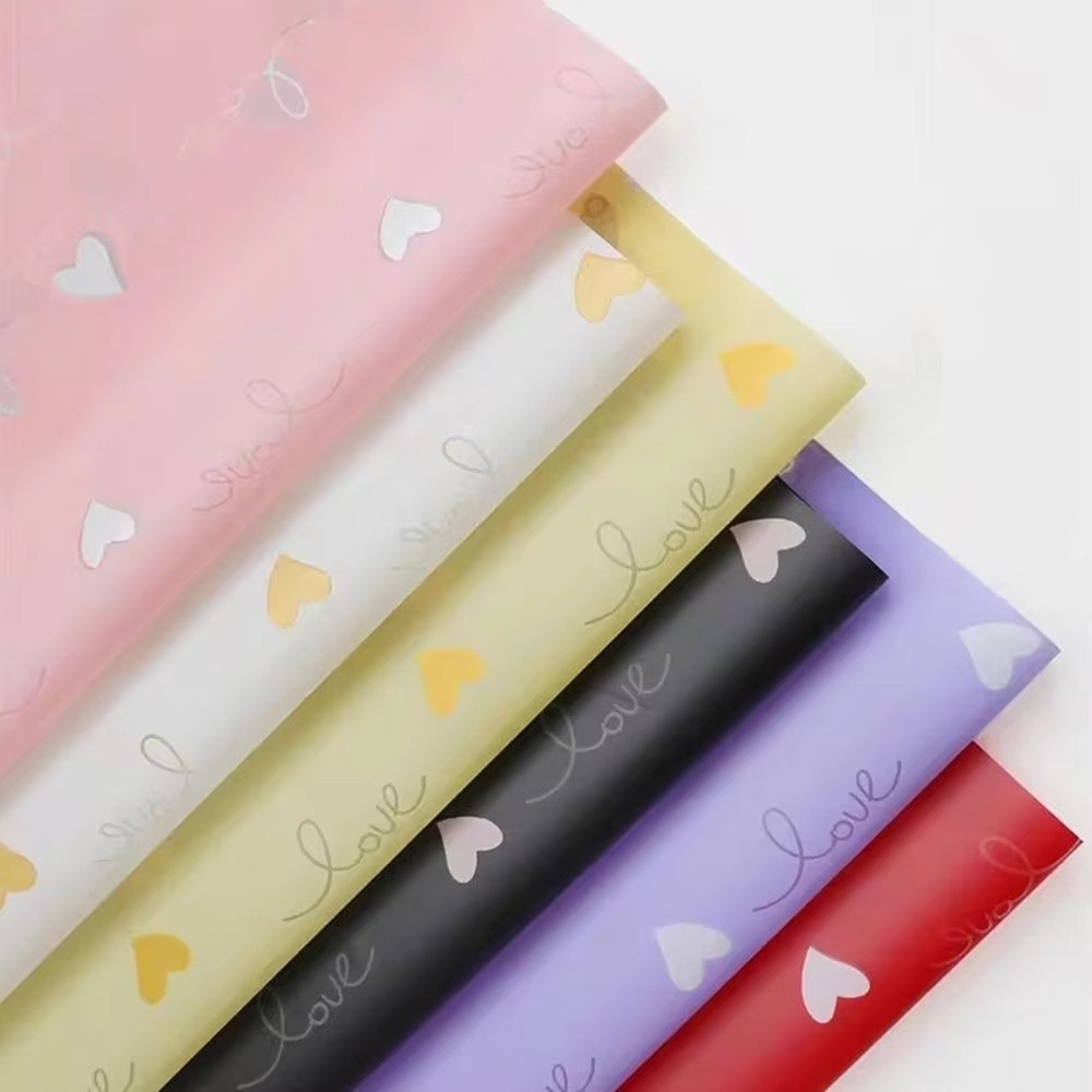 20 แผ่นกระดาษห่อดอกไม้หลากสี 5 - Flower Wrap Kraft บทวิจารณ์และราคา