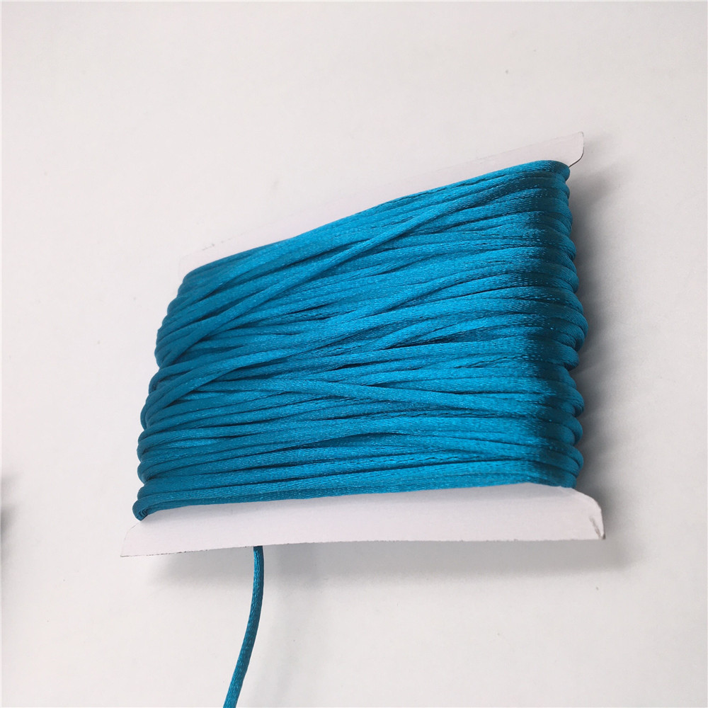 2Mm Braided Macrame ผ้าไหม Mac - Ribbon Wired Satin บทวิจารณ์และราคา