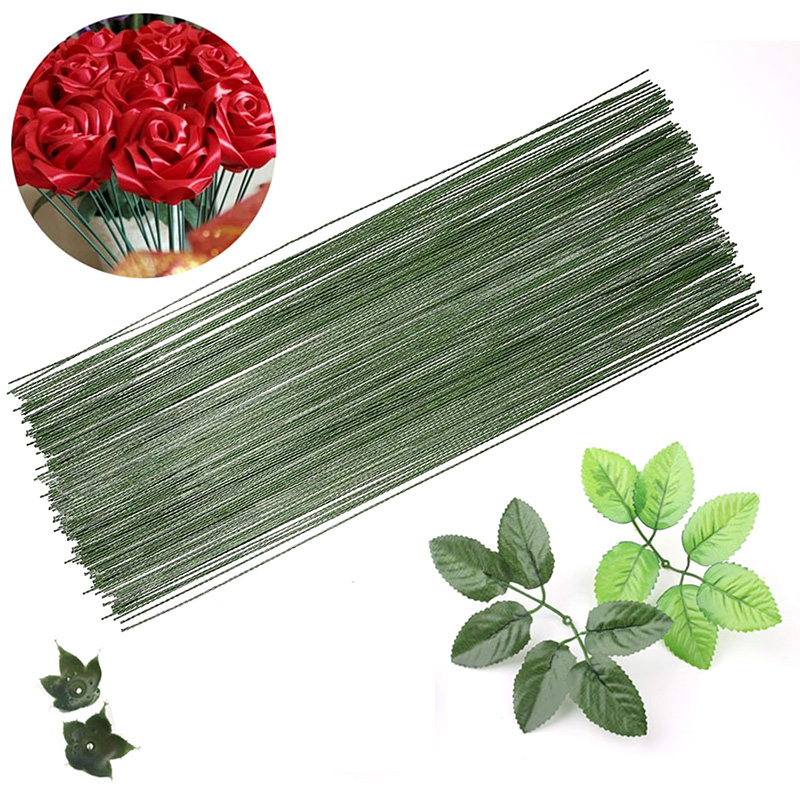 50/100 ชิ้น ลวดก้านดอกไม้ ก้าน - Wire Stem Florist บทวิจารณ์และราคา