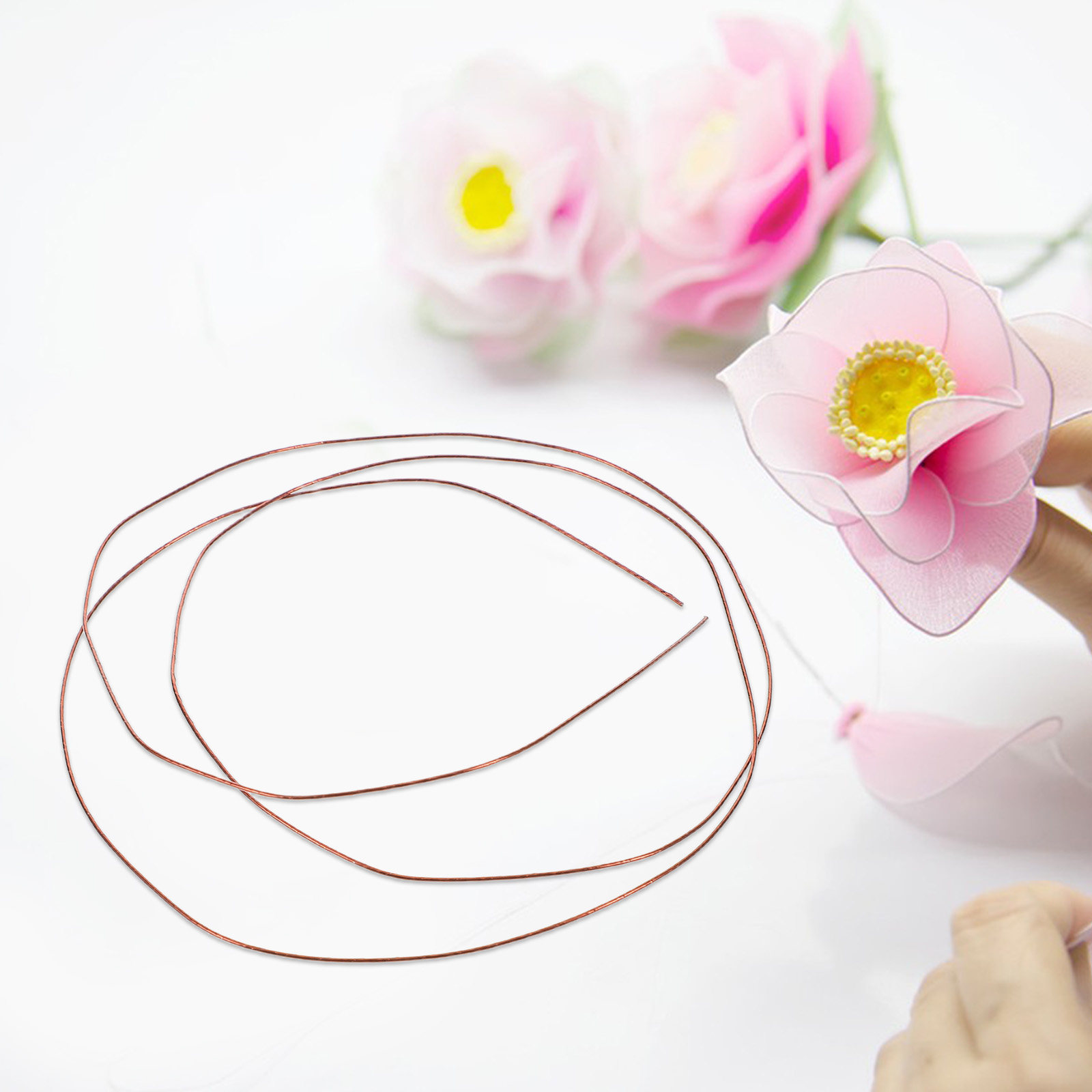 ลวดจัดดอกไม้แบบบาง 50 ชิ้น สำห - Wire Stem Florist บทวิจารณ์และราคา