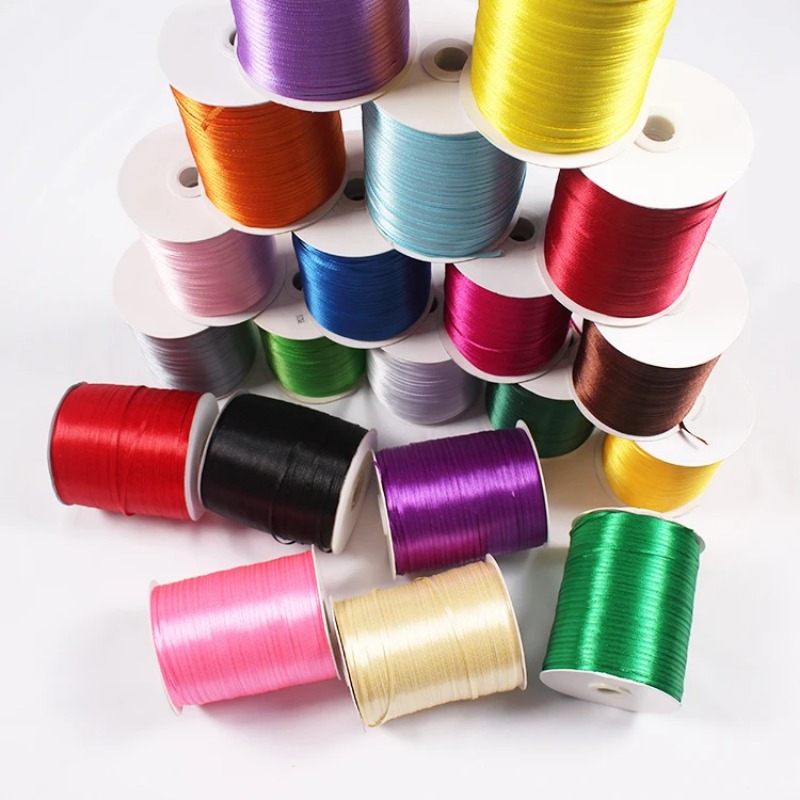 (10 เมตร/ม้วน) ริบบิ้นผ้าซาติน - Ribbon Wired Satin บทวิจารณ์และราคา