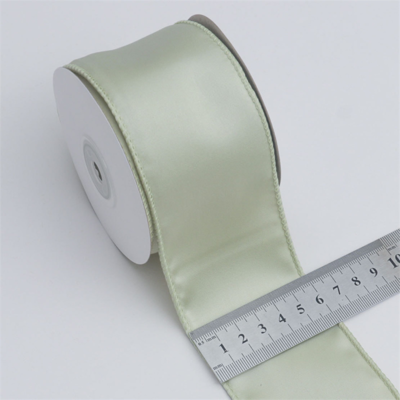 ริบบิ้นขอบลวดขนาด 63 มม. ยาว 2 - Ribbon Wired Satin บทวิจารณ์และราคา
