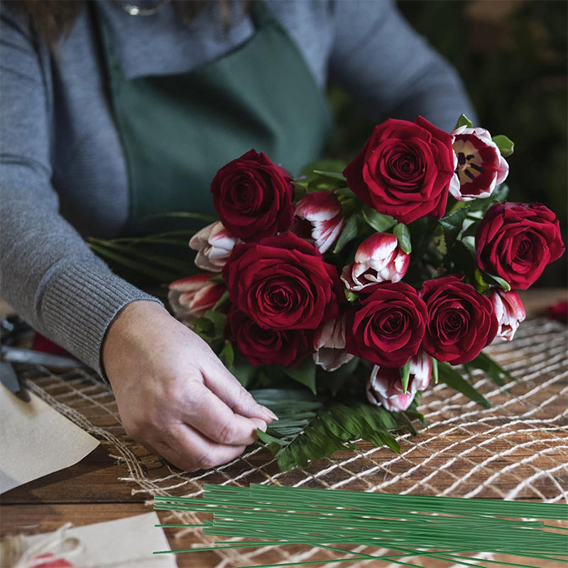 5-100 ชิ้นมินิกรีนฟลอรัลไวร์สเ - Wire Stem Florist บทวิจารณ์และราคา