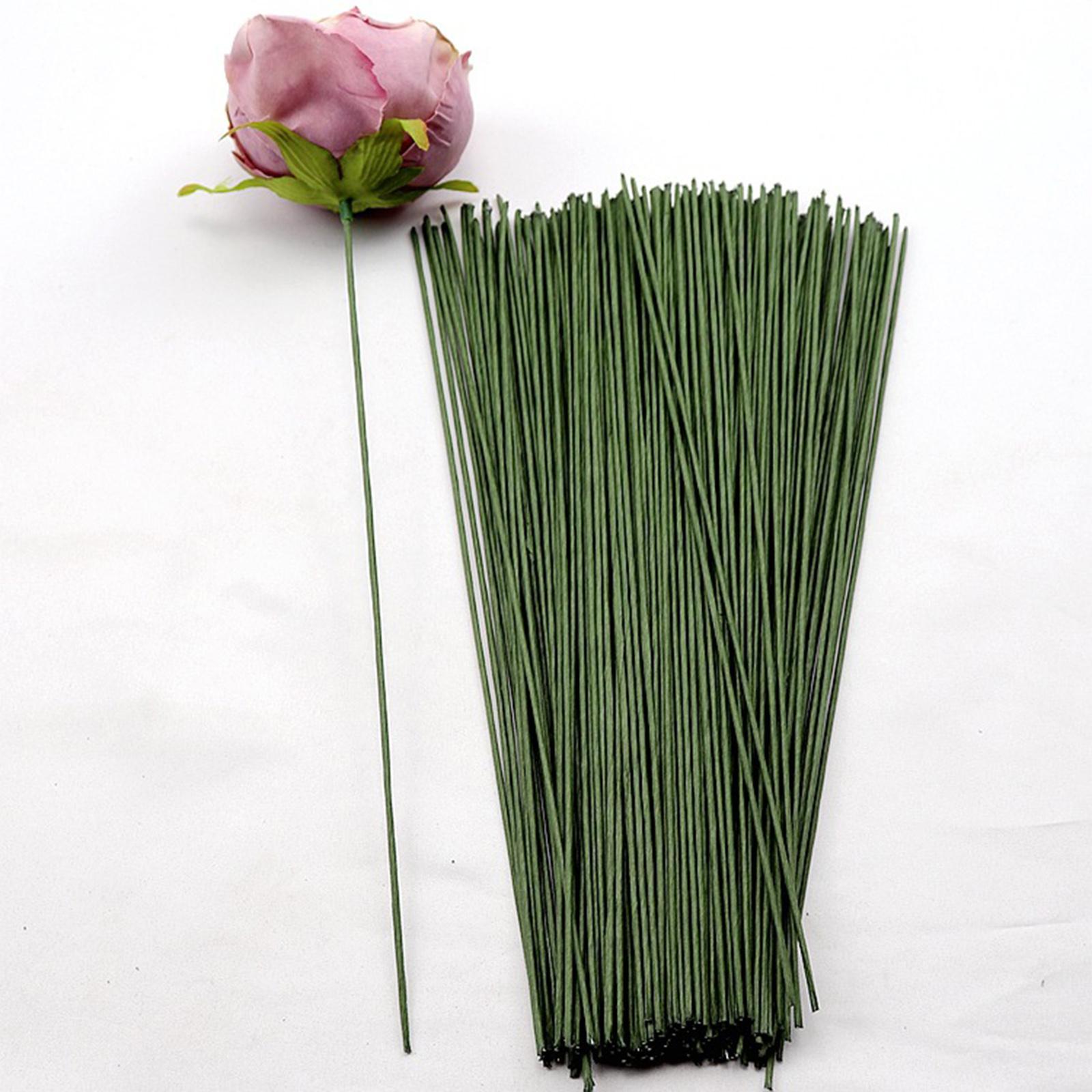 ลวดจัดดอกไม้ 100 ชิ้น ขนาด 16  - Wire Stem Florist บทวิจารณ์และราคา