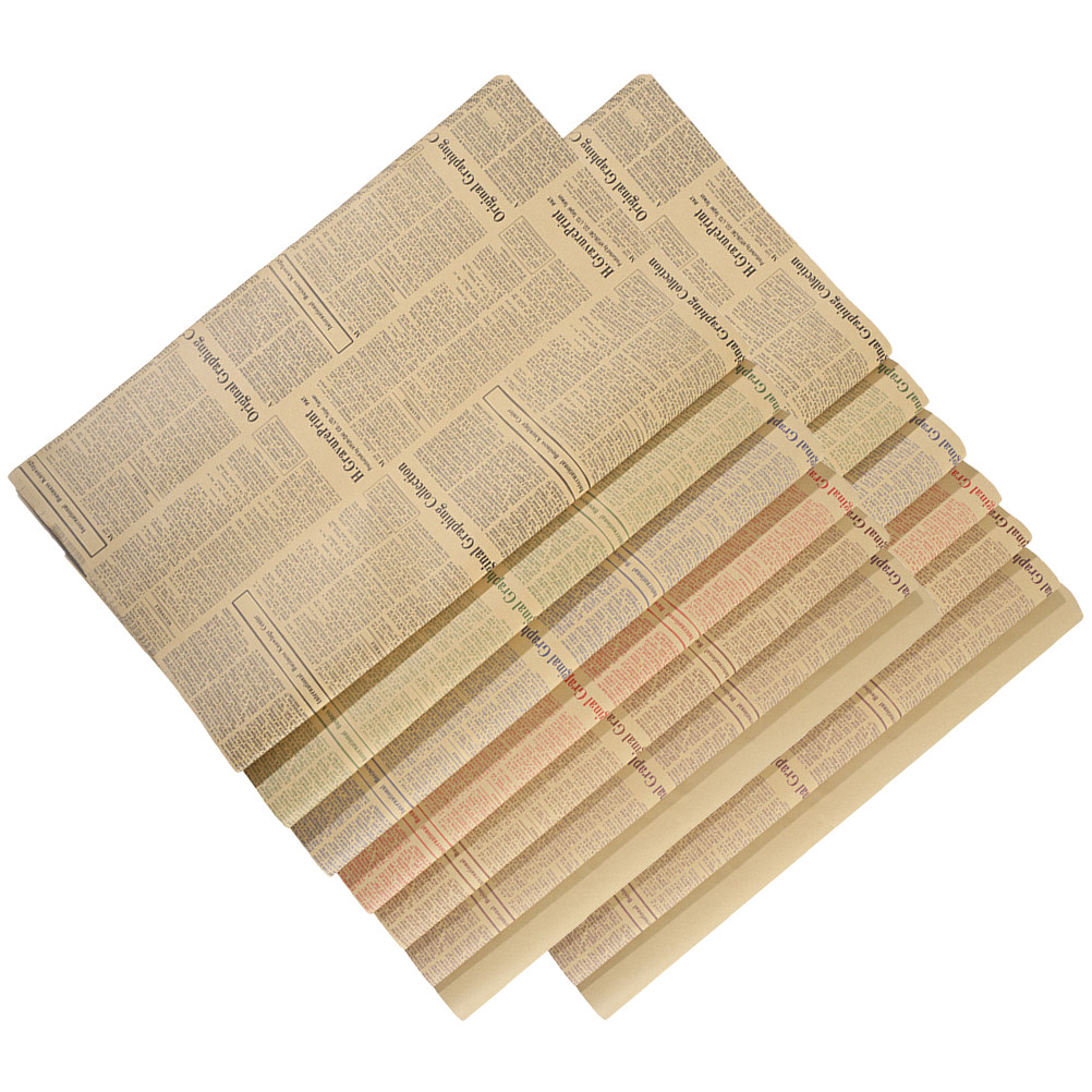 กระดาษห่อดอกไม้แบบสองด้าน 20 แ - Flower Wrap Kraft บทวิจารณ์และราคา