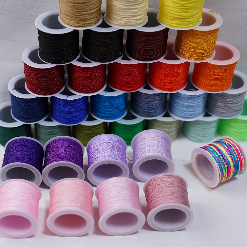 เชือกไนลอนสำหรับงานฝีมือ ขนาด  - Ribbon Wired Satin บทวิจารณ์และราคา