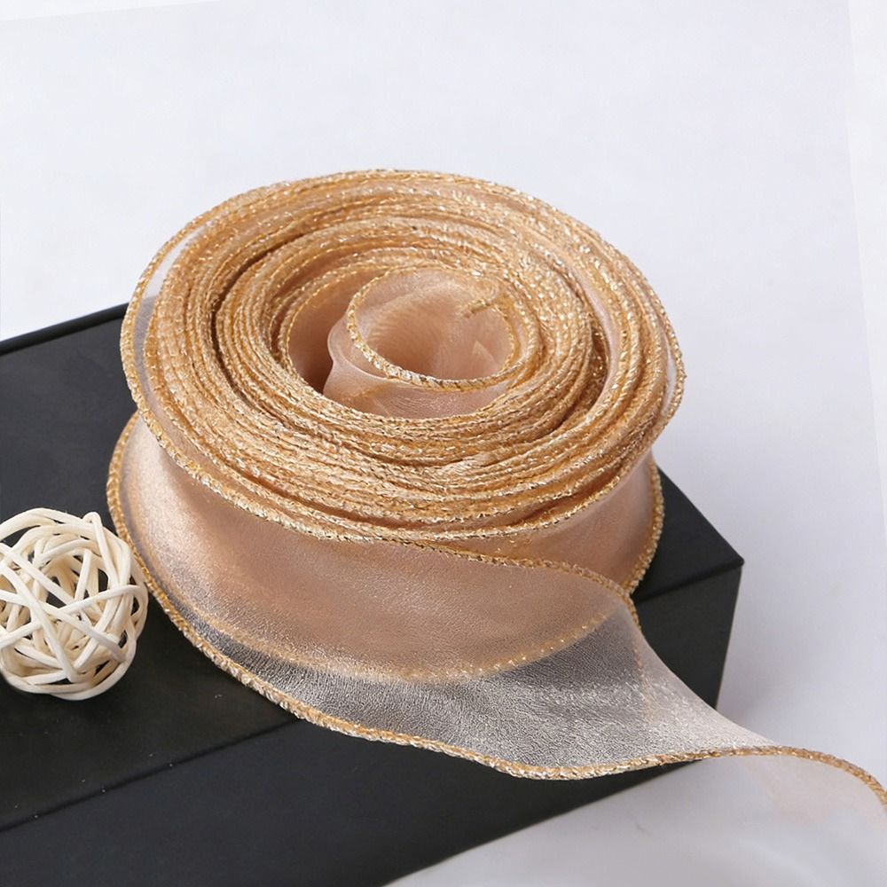 ริบบิ้นออร์แกนซ่ากว้าง 4 ซม. ด - Ribbon Wired Satin บทวิจารณ์และราคา