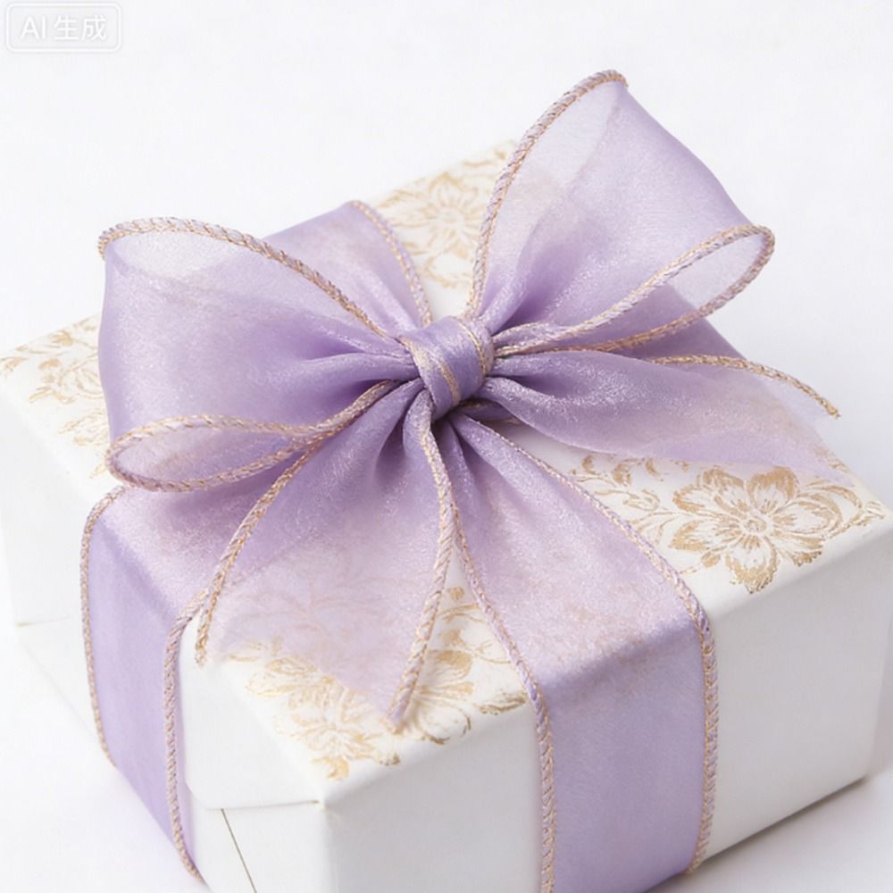 ริบบิ้นออร์แกนซ่ากว้าง 4 ซม. ด - Ribbon Wired Satin บทวิจารณ์และราคา