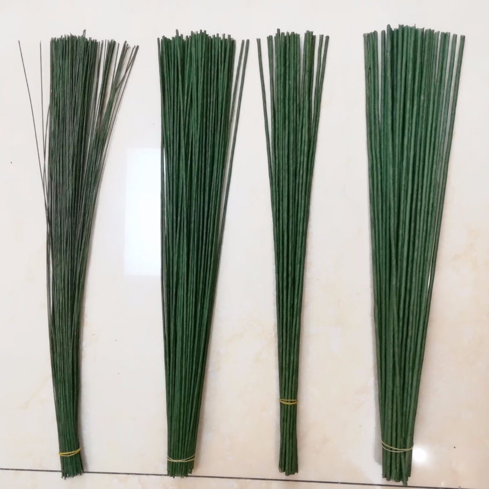 ลวดสีเขียวเข้มขนาด 1 มม. 2/3/4 - Wire Stem Florist บทวิจารณ์และราคา